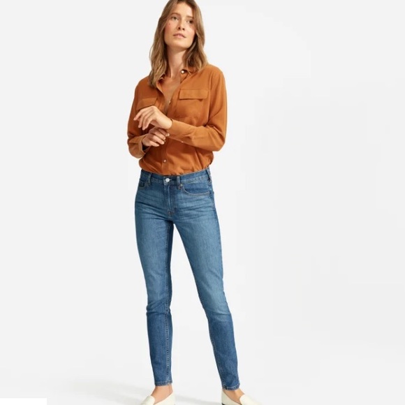 Everlane Denim - Everlane midrise skinny jeans